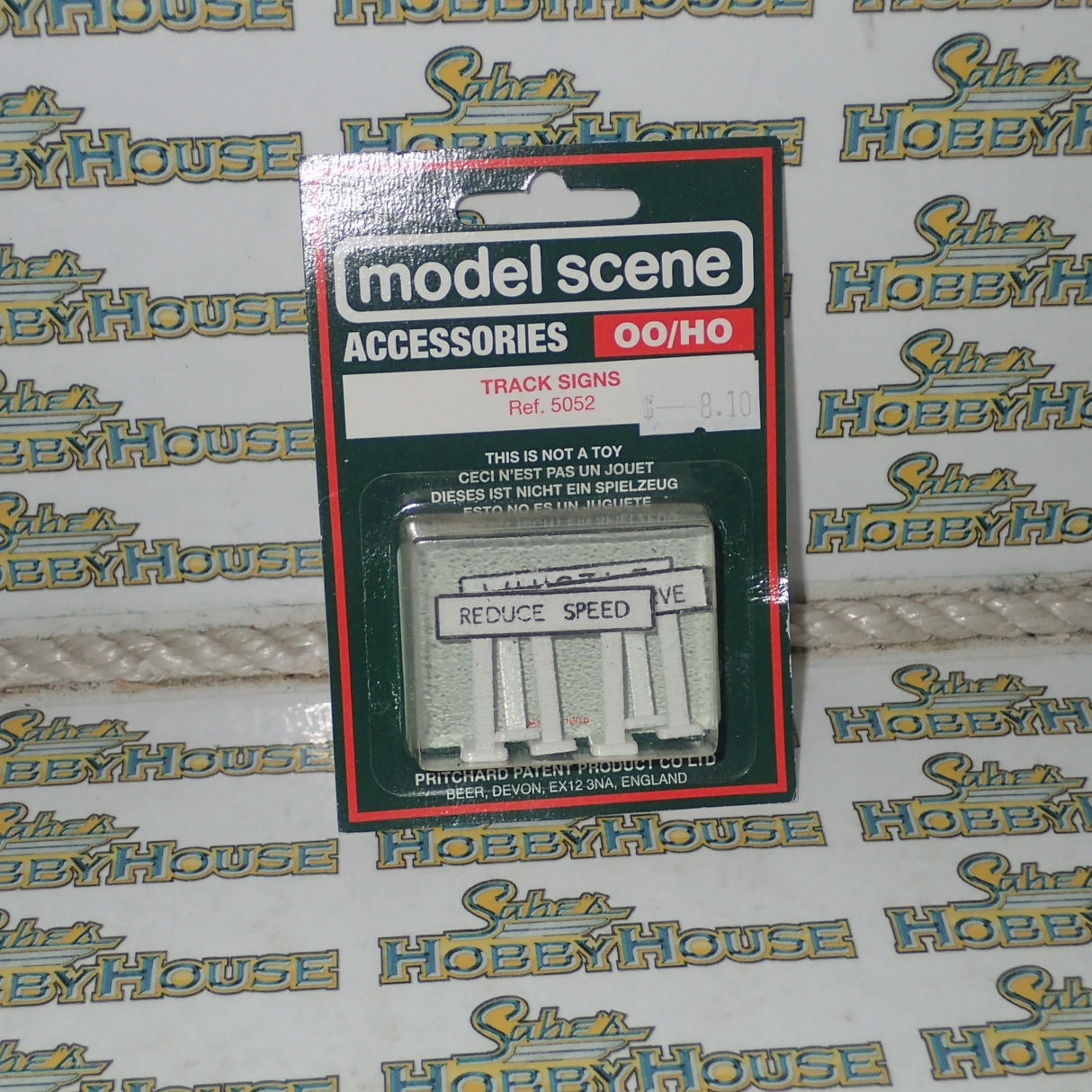 Modelscene - HO/00 Scale - #5052 Track Signs