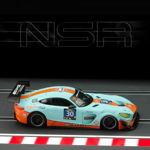 NSR SLOT CARS N0153SW- 1:32 SCALE Mercedes-AMG GT3 GULF EDITION 24H PAUL RICARD 2016 #30