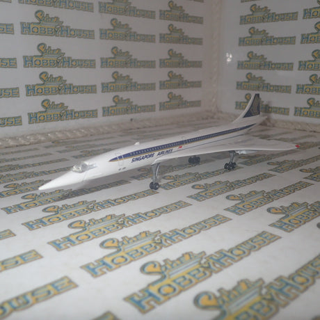 Schabak NR 1029 - 1:250 Concorde British Singapore Airlines No. 1029/51 Die-cast Model Replica