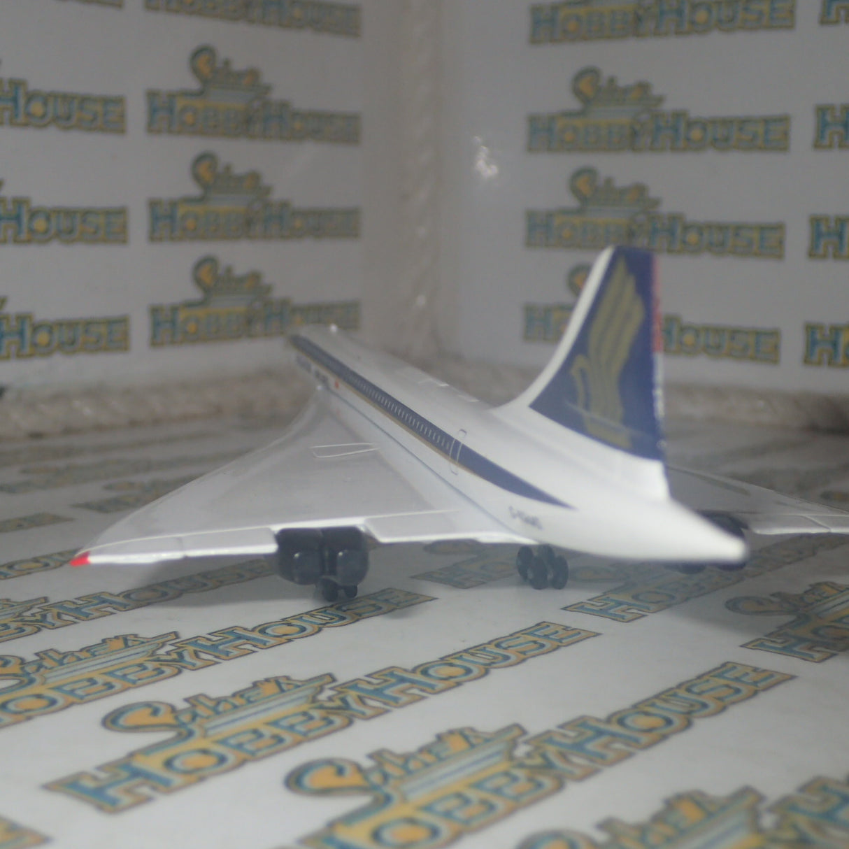 Schabak NR 1029 - 1:250 Concorde British Singapore Airlines No. 1029/51 Die-cast Model Replica