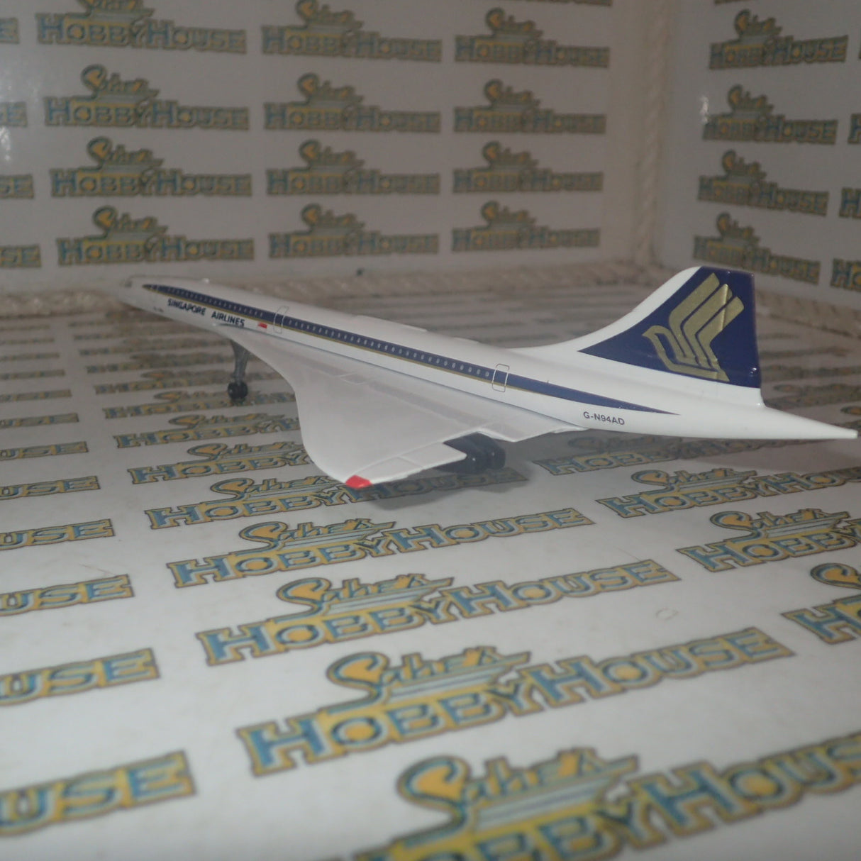 Schabak NR 1029 - 1:250 Concorde British Singapore Airlines No. 1029/51 Die-cast Model Replica