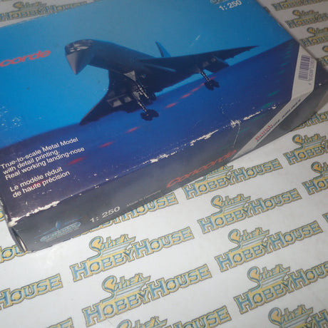 Schabak NR 1029 - 1:250 Concorde British Singapore Airlines No. 1029/51 Die-cast Model Replica