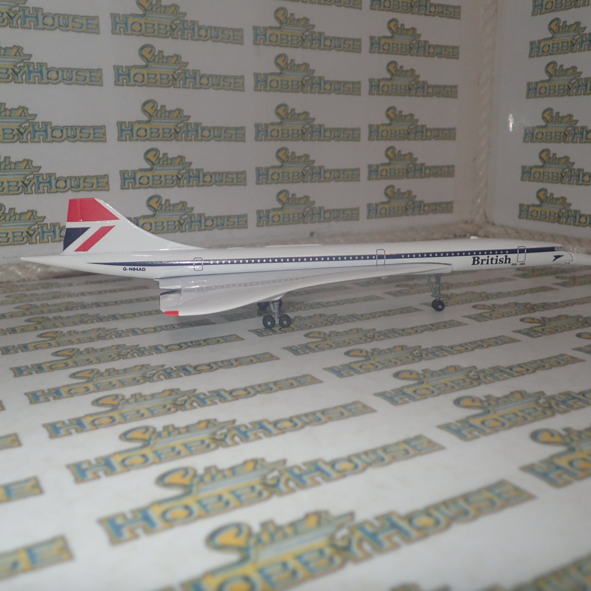 Schabak NR 1029 - 1:250 Concorde British Singapore Airlines No. 1029/51 Die-cast Model Replica