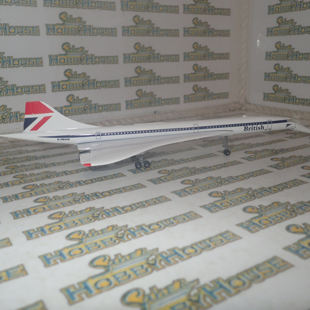 Schabak NR 1029 - 1:250 Concorde British Singapore Airlines No. 1029/51 Die-cast Model Replica