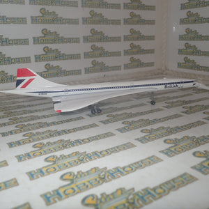 Schabak NR 1029 - 1:250 Concorde British Singapore Airlines No. 1029/51 Die-cast Model Replica