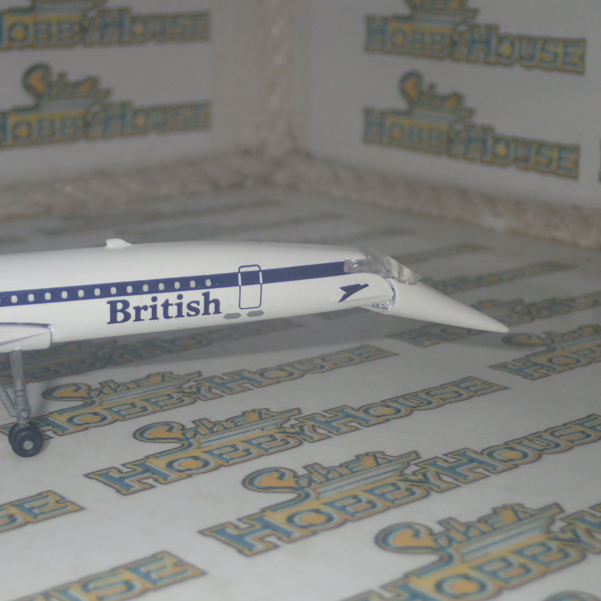 Schabak NR 1029 - 1:250 Concorde British Singapore Airlines No. 1029/51 Die-cast Model Replica