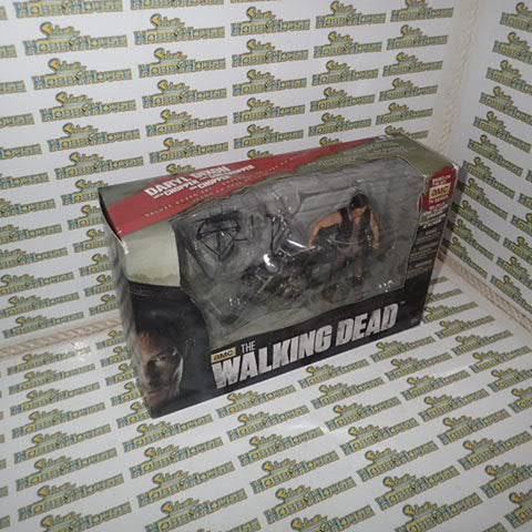 McFarlane Toys - The Walking Dead (TV): Deluxe Box - Daryl Dixon with Chopper