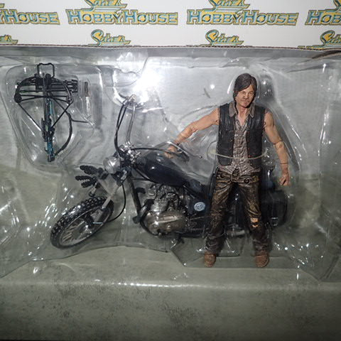 McFarlane Toys - The Walking Dead (TV): Deluxe Box - Daryl Dixon with Chopper