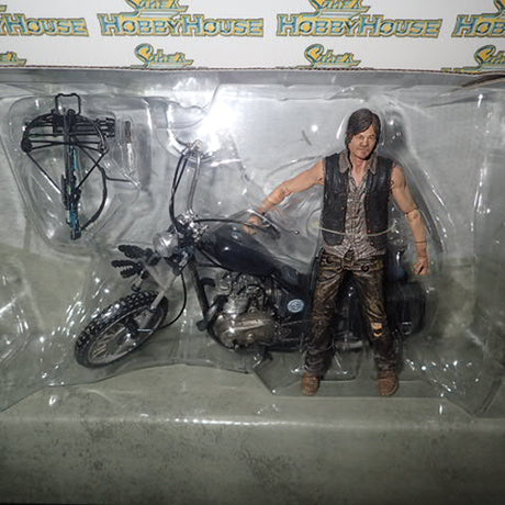 McFarlane Toys - The Walking Dead (TV): Deluxe Box - Daryl Dixon with Chopper