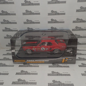 PIONEER SLOT CARS - P112 Mustang T/A red #5 'Jim West'