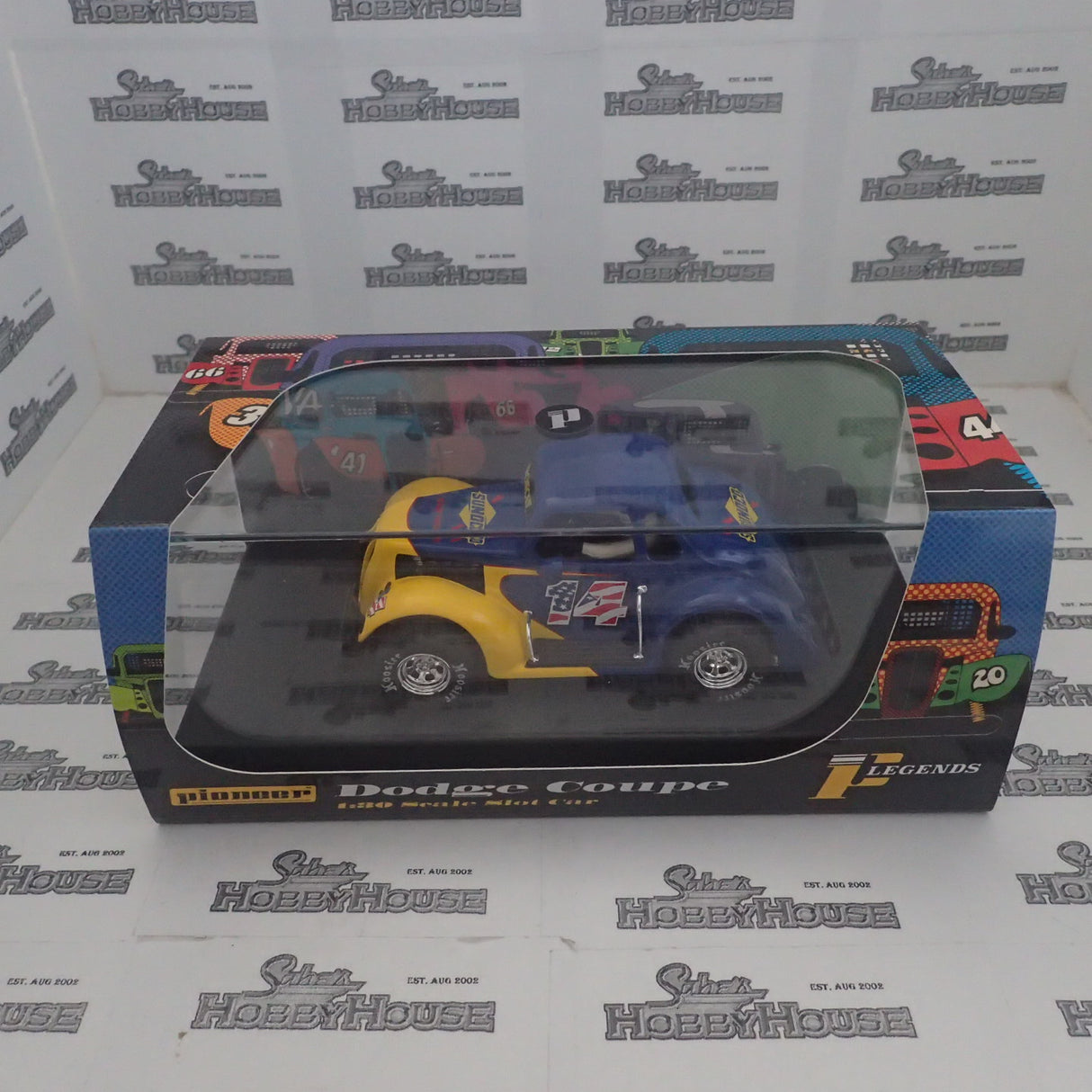 PIONEER SLOT CARS - P129 Dodge Legends Sunoco #14