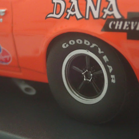 PIONEER SLOT CARS - P134 CHEVY CAMARO T/A orange #17 'Dana Chevrolet'