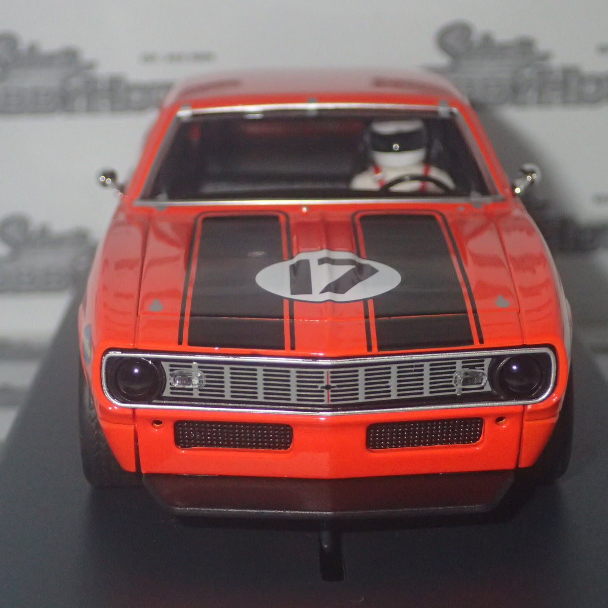 PIONEER SLOT CARS - P134 CHEVY CAMARO T/A orange #17 'Dana Chevrolet'