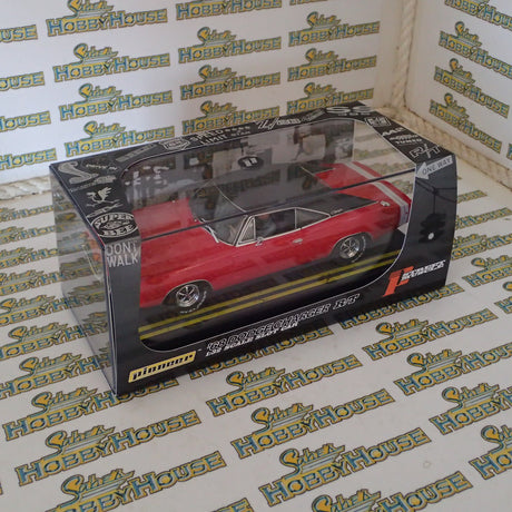 PIONEER SLOT CARS P159 - 1968 DODGE CHARGER HEMI 426, RED