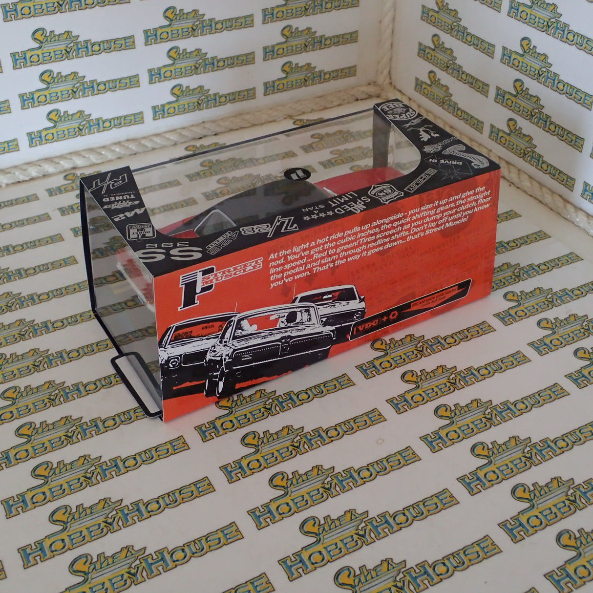 PIONEER SLOT CARS P159 - 1968 DODGE CHARGER HEMI 426, RED