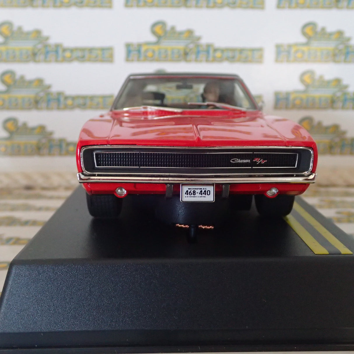 PIONEER SLOT CARS P159 - 1968 DODGE CHARGER HEMI 426, RED