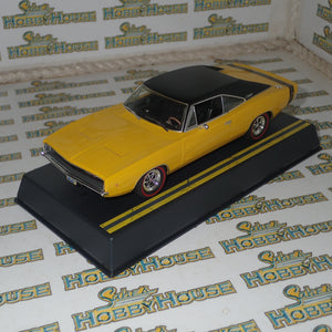PIONEER SLOT CARS P160 - 1968 DODGE CHARGER HEMI 426, YELLOW