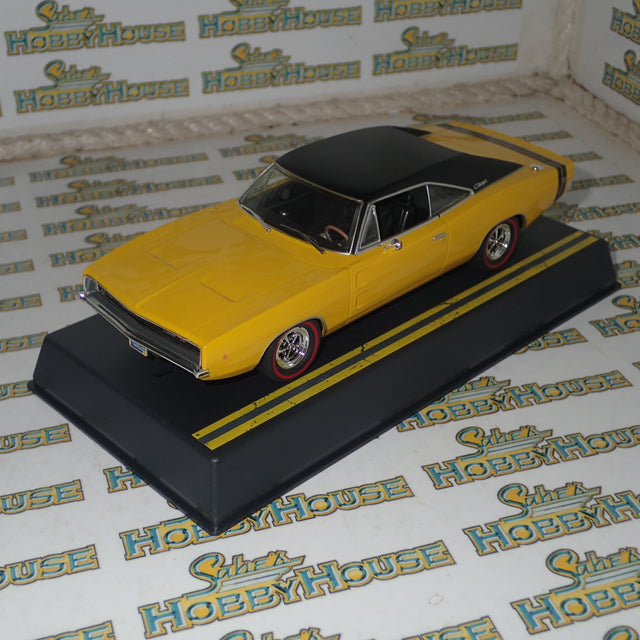 PIONEER SLOT CARS P160 - 1968 DODGE CHARGER HEMI 426, YELLOW