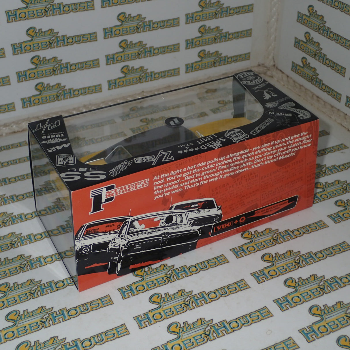 PIONEER SLOT CARS P160 - 1968 DODGE CHARGER HEMI 426, YELLOW