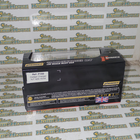 PIONEER SLOT CARS P160 - 1968 DODGE CHARGER HEMI 426, YELLOW