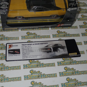 PIONEER SLOT CARS P160 - 1968 DODGE CHARGER HEMI 426, YELLOW
