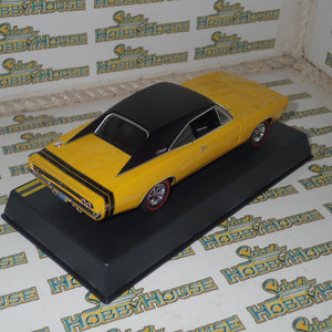 PIONEER SLOT CARS P160 - 1968 DODGE CHARGER HEMI 426, YELLOW