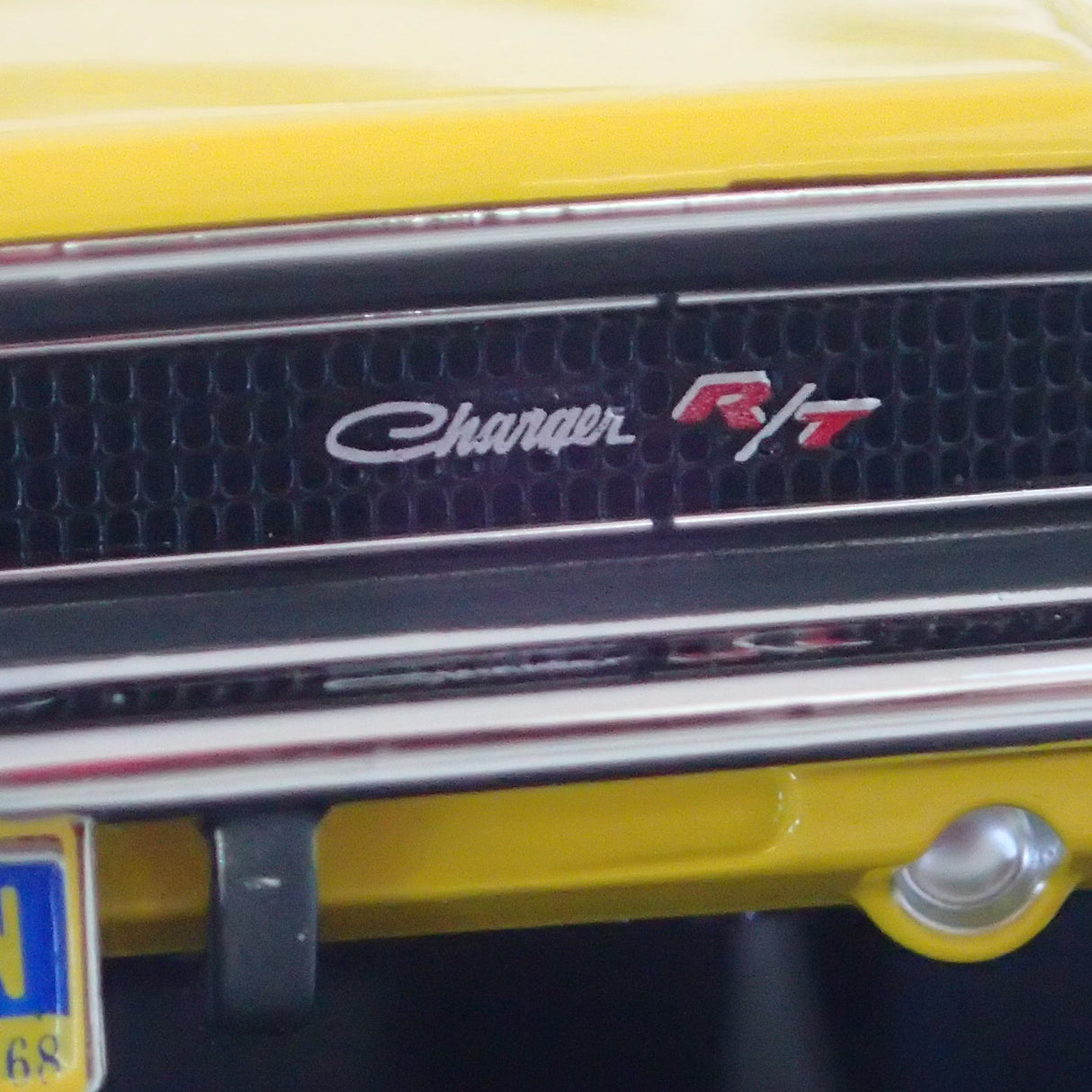 PIONEER SLOT CARS P160 - 1968 DODGE CHARGER HEMI 426, YELLOW