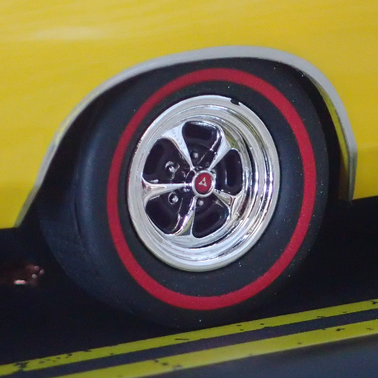 PIONEER SLOT CARS P160 - 1968 DODGE CHARGER HEMI 426, YELLOW