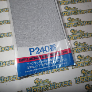 Tamiya - P240 Finishing Abrasive (3pcs)