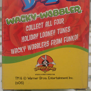 Funko FUN8076 – Looney Tunes DAFFY X-Mas Bobble Head 15Cm Wacky Wobbler