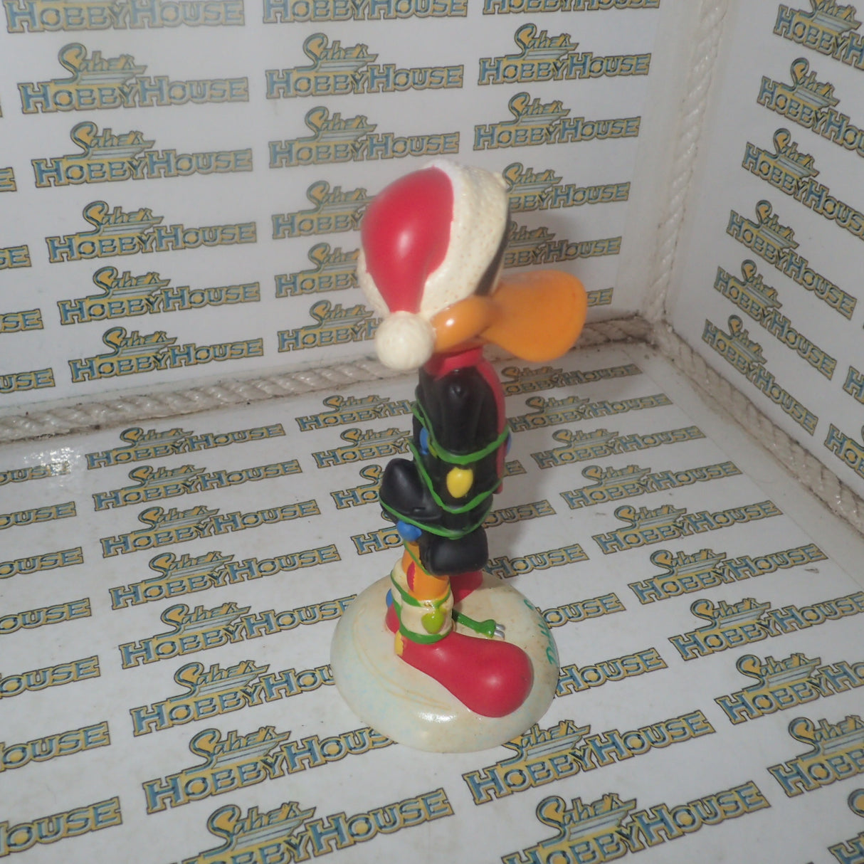 Funko FUN8076 – Looney Tunes DAFFY X-Mas Bobble Head 15Cm Wacky Wobbler