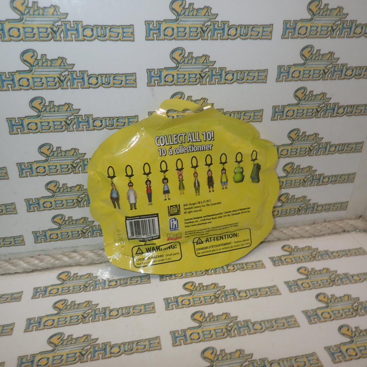 PhatMojo BBVH-SER1-OSMX-BBGP - Bob's Burger Series 1 Collector Clips