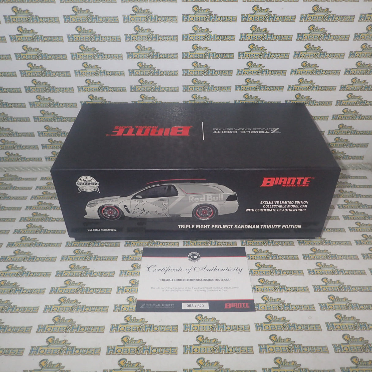 BIANTE BR18601A - 1:18 Triple Eight Project Sandman Tribute Edition Model Car