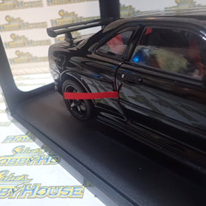 AutoArt 77355 - 1/18 Scale NISSAN NISMO R34 GT-R GTR Z-TUNE (BLACK) Diecast Car Model