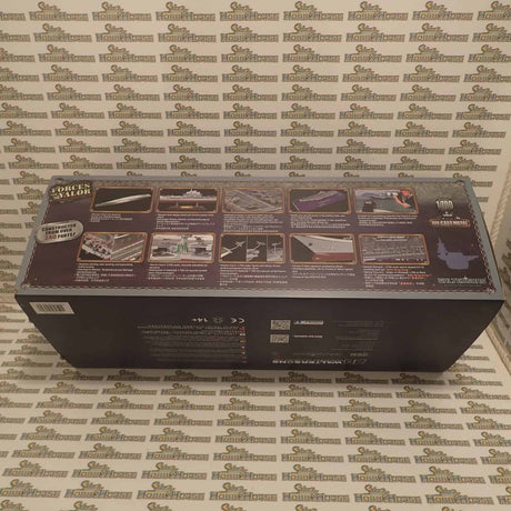 Forces of Valor FOV-861010A - 1/700 Scale Chinese (PLAN) aircraft carrier, LiaoNing (16) Hong Kong visit 2017 Diecast Scale Model Replica