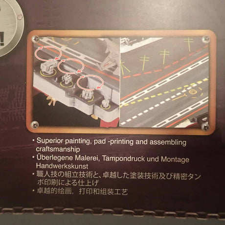 Forces of Valor FOV-861010A - 1/700 Scale Chinese (PLAN) aircraft carrier, LiaoNing (16) Hong Kong visit 2017 Diecast Scale Model Replica