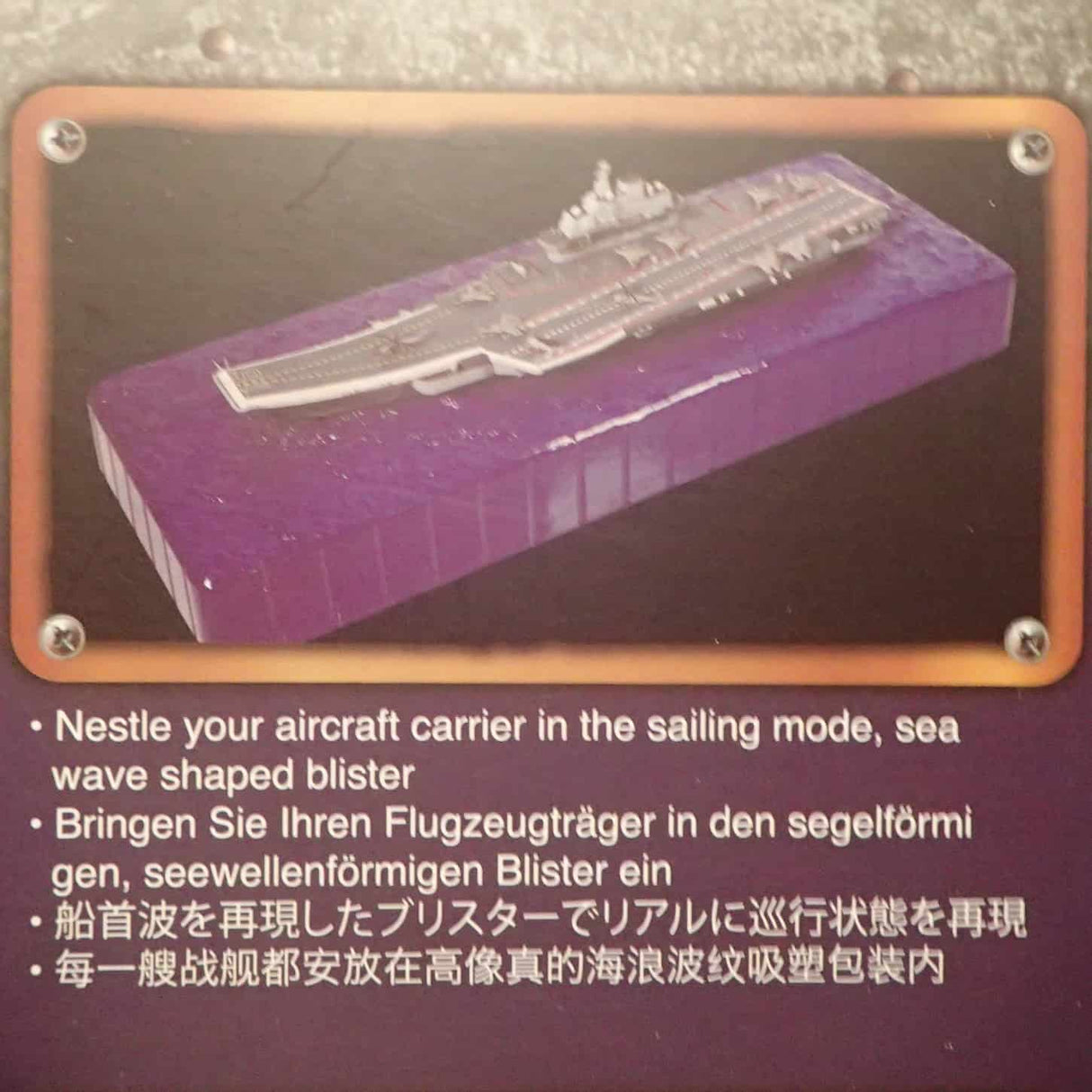 Forces of Valor FOV-861010A - 1/700 Scale Chinese (PLAN) aircraft carrier, LiaoNing (16) Hong Kong visit 2017 Diecast Scale Model Replica