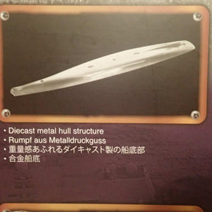 Forces of Valor FOV-861010A - 1/700 Scale Chinese (PLAN) aircraft carrier, LiaoNing (16) Hong Kong visit 2017 Diecast Scale Model Replica