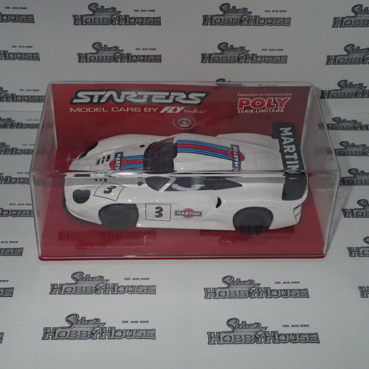 FlySlot - 1/32 Scale - Starters Series - #87002 Porsche GT1 EVO Martini Slot Car