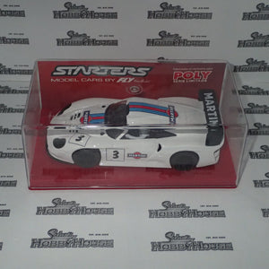 FlySlot - 1/32 Scale - Starters Series - #87002 Porsche GT1 EVO Martini Slot Car