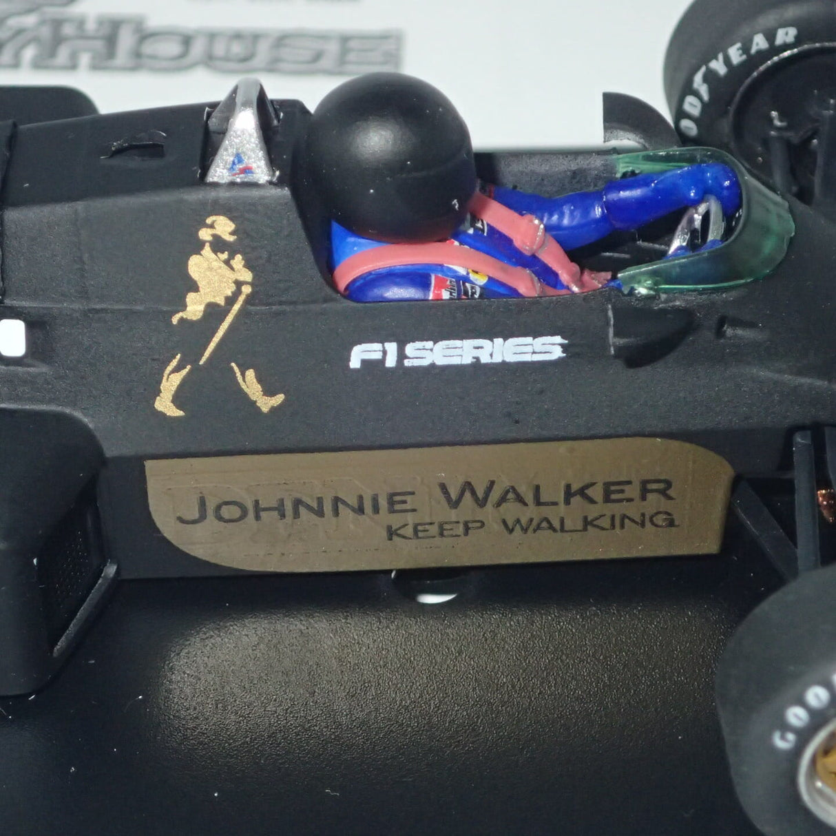 Flyslot 040303 - 1/32 Scale Williams FW08C #5 Johnny Walker Edition Slot Car