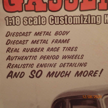 ACME A1800905K - Doublegram - 1/18 Scale - 1933 Gasser Customizing Diecast Model Kit