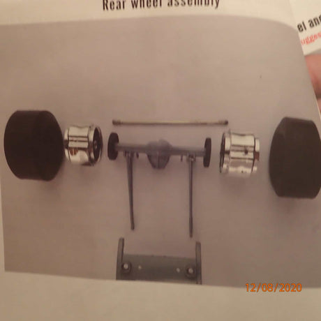 ACME A1800905K - Doublegram - 1/18 Scale - 1933 Gasser Customizing Diecast Model Kit