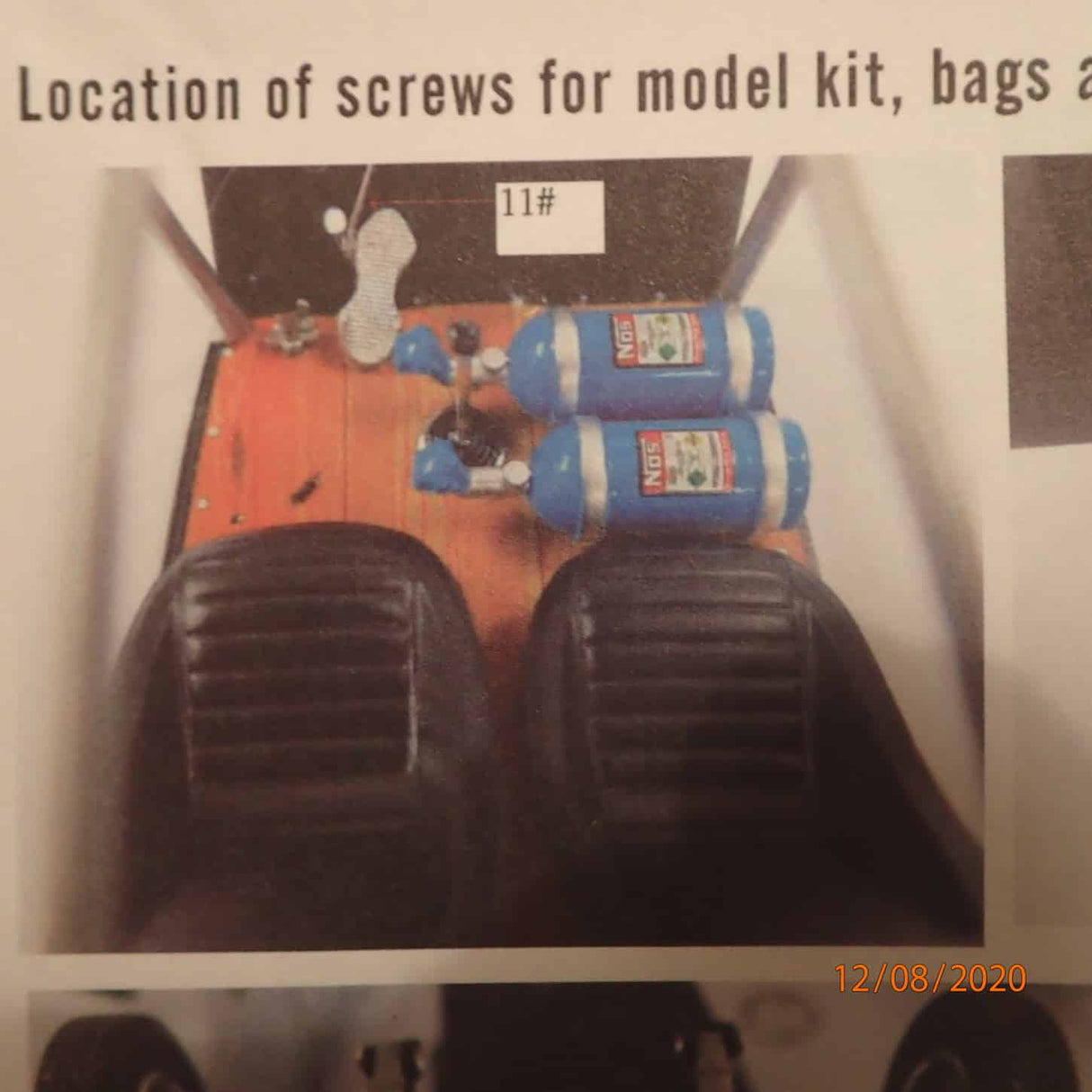 ACME A1800905K - Doublegram - 1/18 Scale - 1933 Gasser Customizing Diecast Model Kit