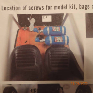 ACME A1800905K - Doublegram - 1/18 Scale - 1933 Gasser Customizing Diecast Model Kit