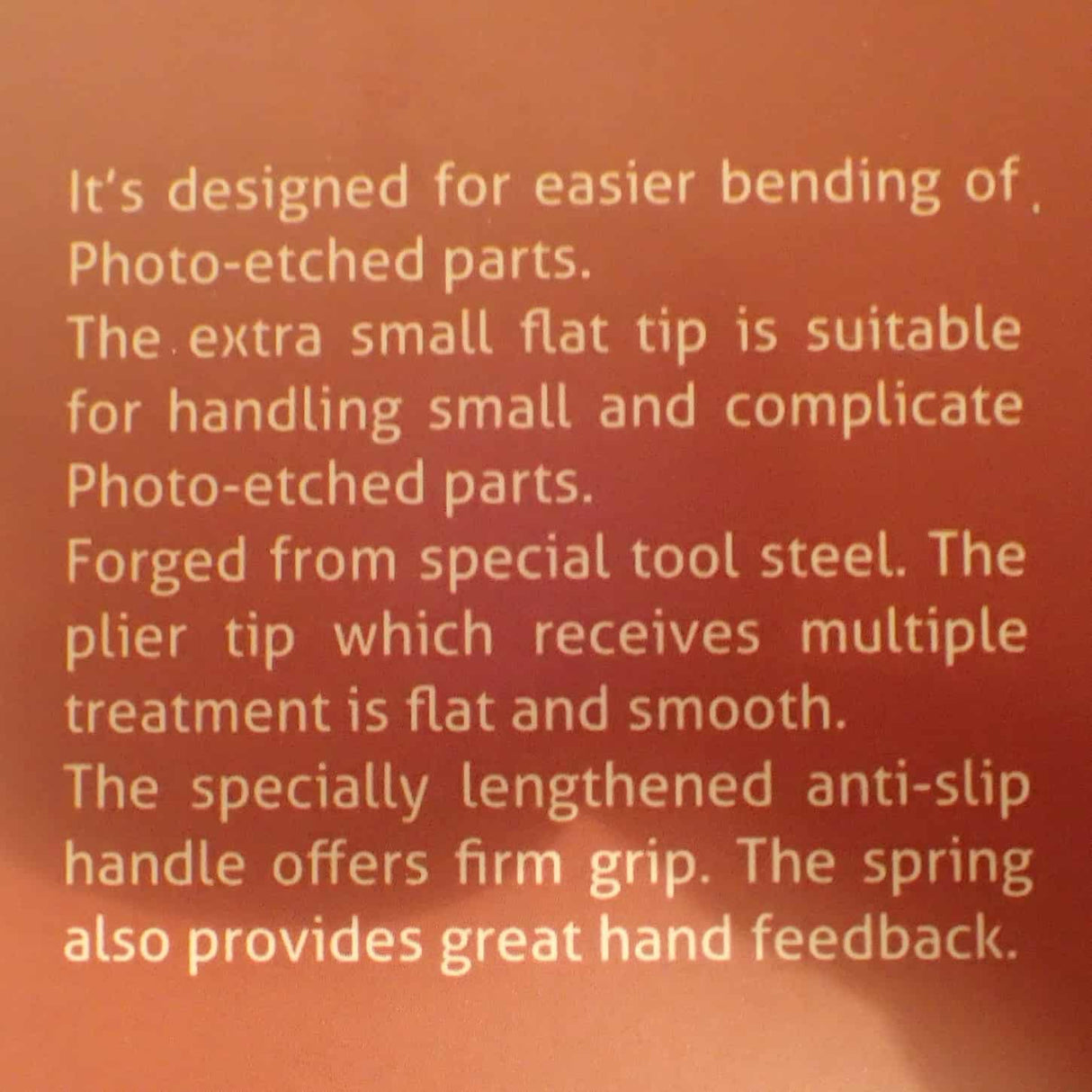 MENG - PHOTO-ETCH BENDING PLIERS