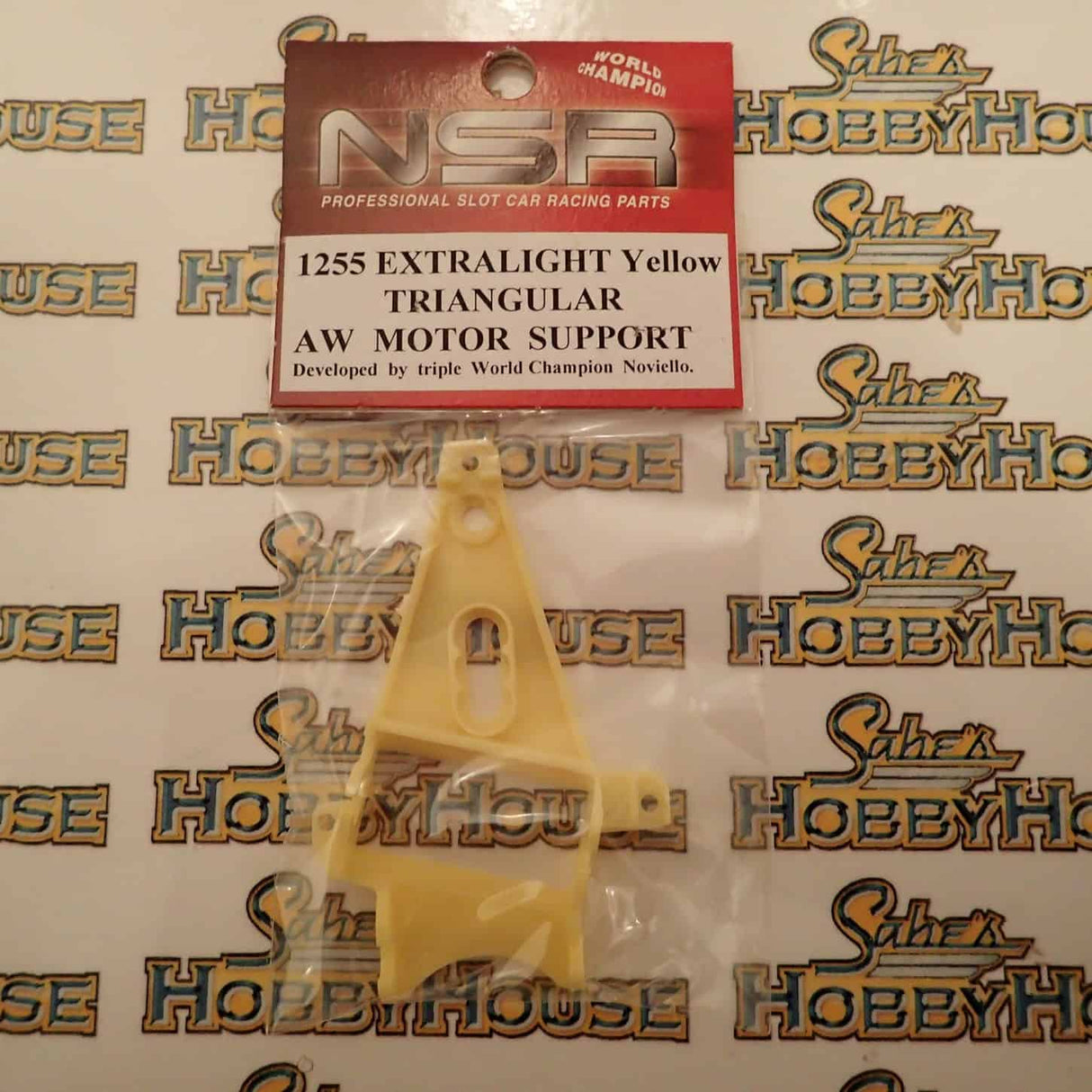 NSR EXTRALIGHT YELLOW TRIANGULAR ANGLEWINDER MOTOR SUPPORT