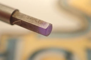 NSR Wrench - Aluminium wrench - Hard steel - Replaceable steel tip Silver 1.5mm with 9mm hexagon for nut