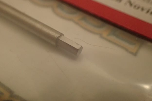 NSR Steel Tip - Replacement hard steel tip FOR 2MM SCREW FOR NSR 2MM WRENCH FOR 0.084" - 2mm