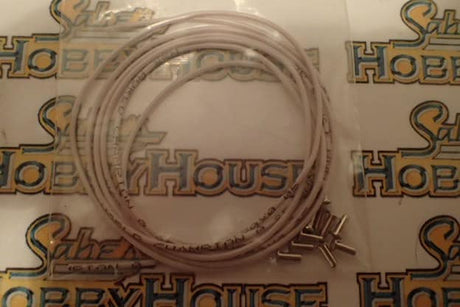 NSR Motor wire - Silicone extra-flexible NSR Motor wire - 1 mt. / 0,25 qmm + 10 bress cup